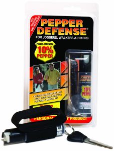 pepper spray for hiking or walking