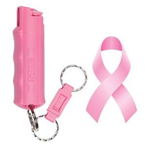 pink pepper spray for women