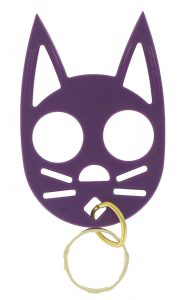 cat self defense keychain