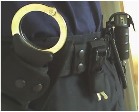pepper spray holster police belt